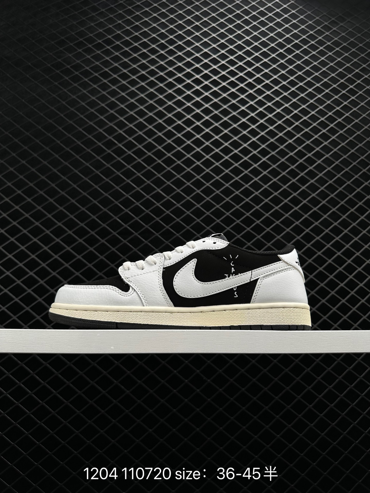 Travis Scott x Air Jordan 1 Low OG “Black Phantom